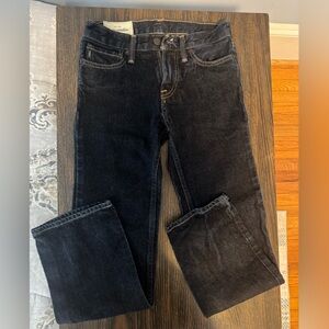 Abercrombie kids Straight Black Denim Jeans size 12